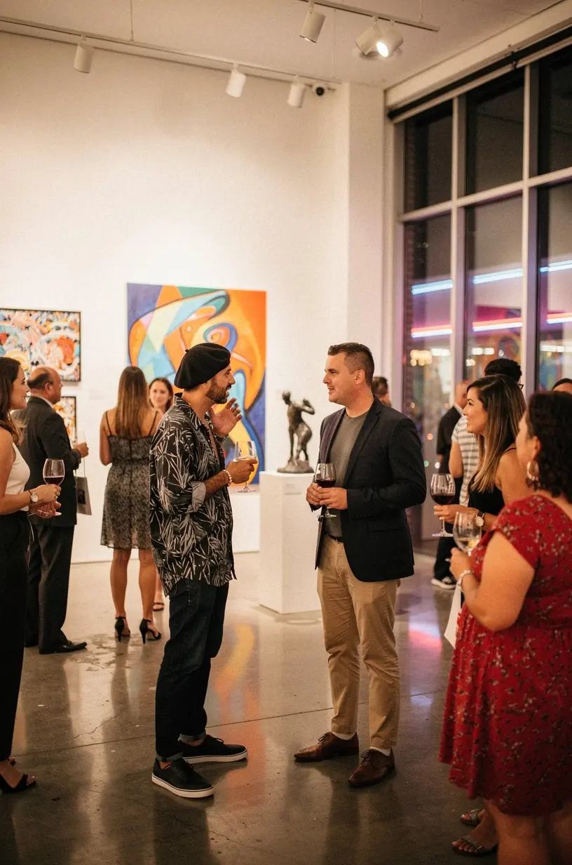 Printed event schedules for cultural gatherings and activities